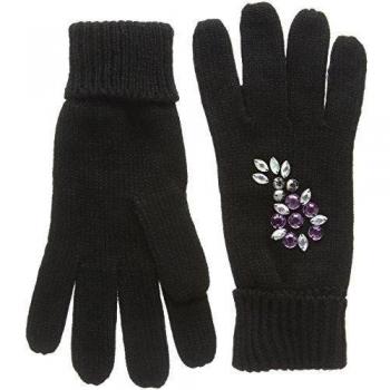 Pia Rossini Cara Glove - Guantes para mujer, color schwarz/schwarz, talla única