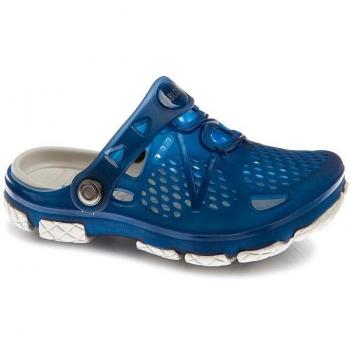 Sandalias para Niño Pablosky en Color Azul y Blanco tipo Zuecos - Cómodas - Modelo 96991SS