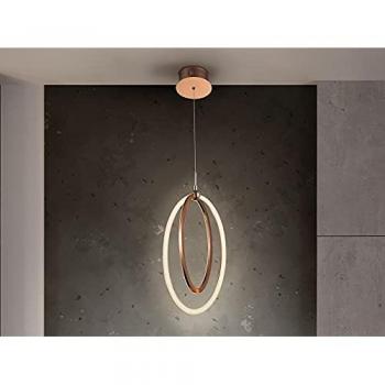 Lámpara Colgante LED Ocellis 22Ø Oro Rosa