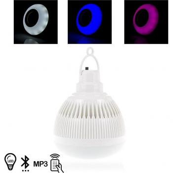 Altavoz Bluetooth con lámpara LED DAM