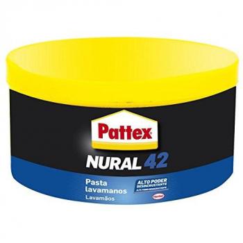 Pattex Nural 42, pasta lavamanos de acero inoxidable, no daña la piel, 1 x 3 L