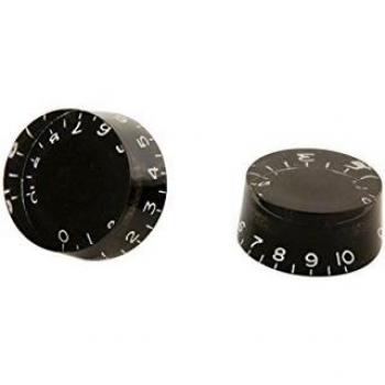 Gibson PRSK-010 Black Speed Potentiometer Knobs for Guitars