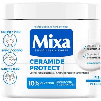 Mixa Ceramide Protect Strengthening Cream 400 ml for Very Dry Skin