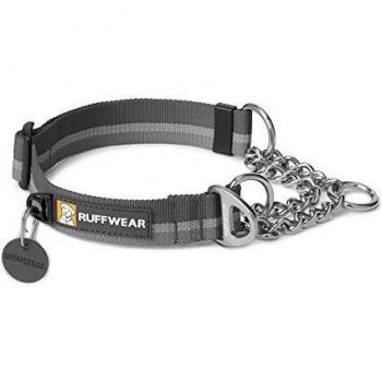 RUFFWEAR - Chain Reaction Collar, Color Twilight Gray, Talla L / 51-66 cm