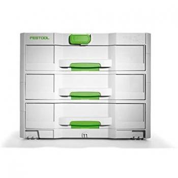 Festool SYS 4 TL-SORT/3 200119 Systainer Box, Grey