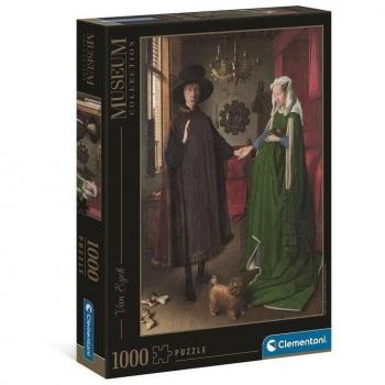 Puzzle 1000 Piezas Retrato de Giovanni Arnolfini y su esposa, Eyck