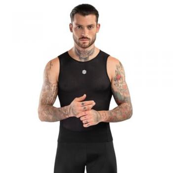 Camiseta Interior de Ciclismo para Hombre Atomic Siroko Negra