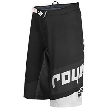 Royal Racing Victory Race Pantalones Cortos Hombre, Negro/Gris, FR: S