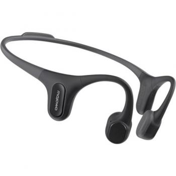 Auriculares Deportivos Inalámbricos Mojawa Run Plus con Conducción Ósea, Bluetooth 5.2, Alexa, Google y Siri, 10 horas de batería, Color Negro