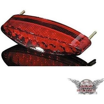 Shin Yo LED Mini Luz trasera Number 1con matrícula roja cristal