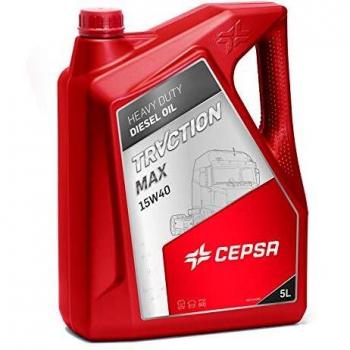 Cepsa Traction Max 15W40 Lubricante Motor Diésel 5 Litros