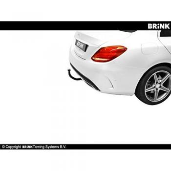 Enganche de remolque desmontable Brink 590300, compatible con vehículos específicos, fácil instalación, capacidad de carga adecuada para remolques ligeros y medianos, diseño que permite una apariencia limpia del vehículo cuando no está en uso