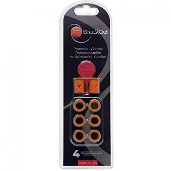 ShockOut Padel Dampers - Sistema antivibración para palas de pádel, Arancione