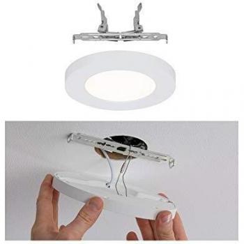 Panel LED empotrable redondo 6W 3000K 500lm blanco mate Paulmann Cover-it