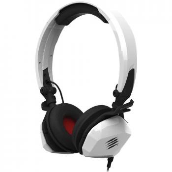 Mad Catz F.R.E.Q.M - Auriculares de diadema cerrados, color blanco
