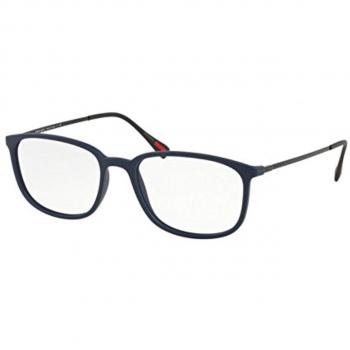 Prada Linea Rossa 0PS 03HV, Monturas de gafas para Hombre, Blue Rubber 53