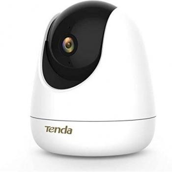 Cámara de Seguridad IP Tenda CP7 4MP 2560 x 1440 con Visión Nocturna, Detección de Movimiento y Ranura Micro SD