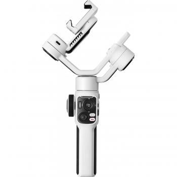 Estabilizador de cardán de mano para teléfono inteligente Zhiyun Smooth 5S Blanco
