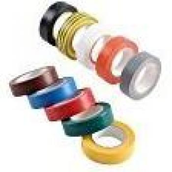 Cinta Aislante de PVC Blanca 15mm x 10m - Pack de 10 Unidades - Auto-extinguible y Homologada