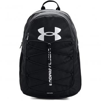 Under Armour Hustle Sport Backpack - Black - One Size - Unisex, Water Resistant, Comfortable and Spacious for Sports, Uni, Work and Gym