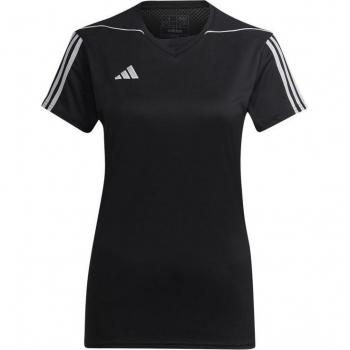 Camiseta de fútbol adidas Tiro 23 mujer, manga corta, diseño deportivo, material transpirable, ajuste regular, logo adidas en el pecho
