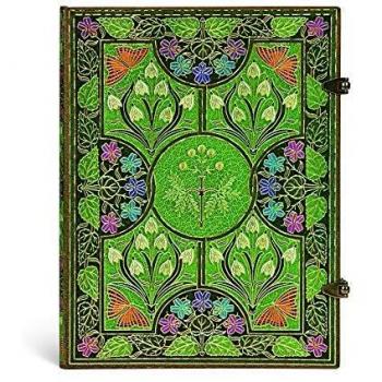Libreta Ultra Rayada Poesía en Flor Tapa Dura Paperblanks