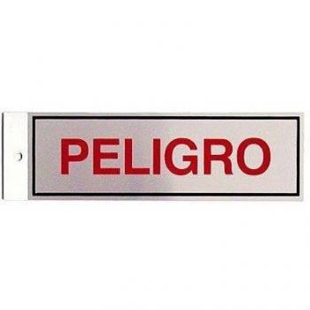 Rotulauto - Silueta Aluminio Peligro 008