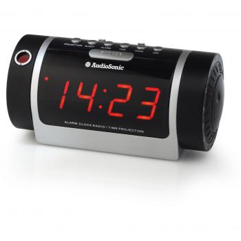 Audiosonic CL-1485 - Radio despertador con proyección