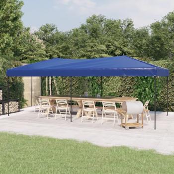 Carpa Plegable para Fiestas 3x6 m Toldo de Jardín Cenador de Camping Color Azul, Blanco, Crema y más