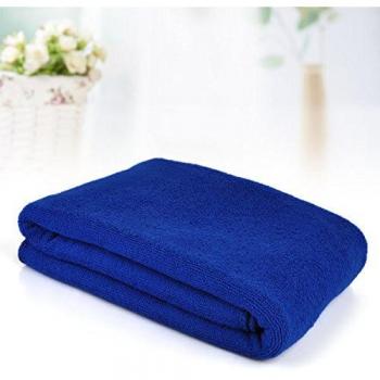 Toallas de Baño Ducha Playa Paño Secado Absorbente Microfibra -Azul Oscuro