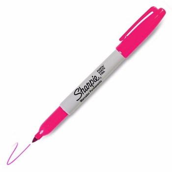 MARCADOR PERMANENTE SHARPIE SINGLE FINO COLOR MAGENTA