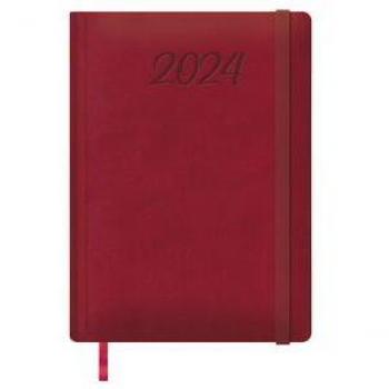 Agenda Dohe Manaos 17X24 cm Dia Pagina Burdeos 2024