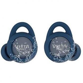 Vieta Pro VHP-TW20LB - Auricular Bluetooth 5.0, con función Manos Libres, Resistencia al Agua ipx7, 18 Horas de batería y Acceso al Asistente de Voz, Azul