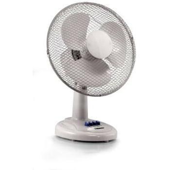 Ventilador de mesa blanco Tristar VE-5930, 30 cm, 30 Watt
