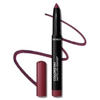 Revlon ColorStay Matte Lite Crayon Lipstick - Shade 012 On Cloud Wine