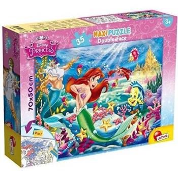Puzzle Doble Cara Supermaxi 35 Pzs Sirenita