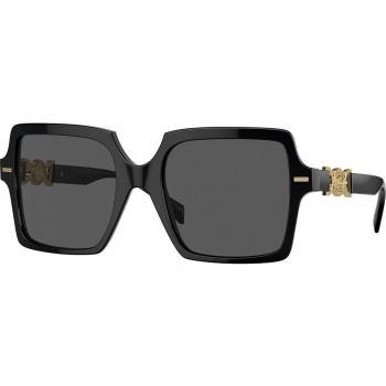 Versace VE4441 GB1/87 55-20 Black Square Sunglasses