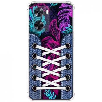 Funda Antigolpes de Silicona para Oneplus Nord N20 SE con Diseño Zapatillas 07