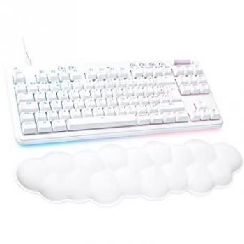 Teclado Mecánico Gaming Logitech G713 TKL RGB Blanco GX Red QWERTY US Internacional