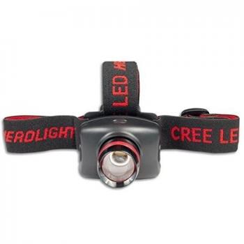 TFA 43.2032 - Lámpara Frontal LED autofocus de Alcance 200 Metros