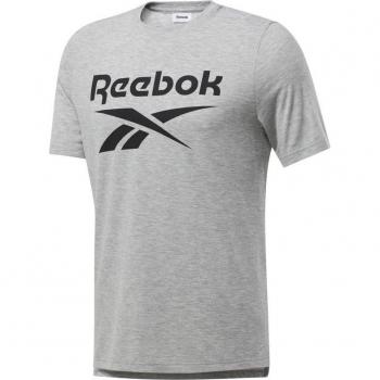 Camiseta Hombre Reebok Workout Ready Supremium Graphic Gris FK6216