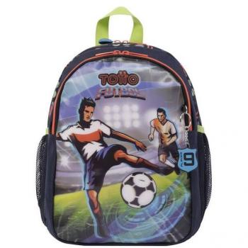 Mochila Escolar Pequeña Totto Digital Game con Estampado