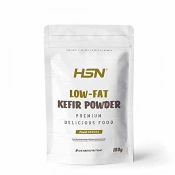 Kéfir en Polvo Bajo en Grasa 150g | Sabor Natural de Leche de Vaca 100% Natural | Sin Azúcares Añadidos | No-GMO, Vegetariano, Sin Gluten
