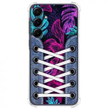 Funda Antigolpes de Silicona para Samsung Galaxy A35 5G Diseño Zapatillas 07