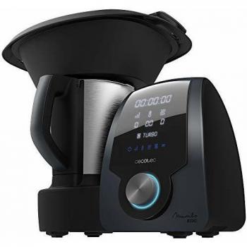Cecotec Robot de Cocina Multifunción Mambo 8090, Cuchara MamboMix, 30 funciones, Báscula Incorporada, Jarra de Acero Inoxidable de Capacidad 3,3L, Apta para Lavavajillas, Cestillo de Hervir, Recetario