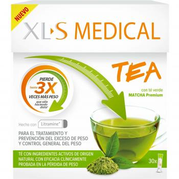 XLS Medical Tea Matcha Premium, 30 Sobres, Pack de 1