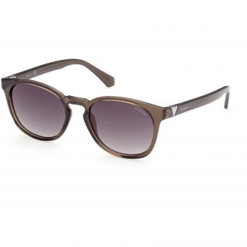 Guess® Men's Square Sunglasses GU00045 54mm Brown Gradient Lens