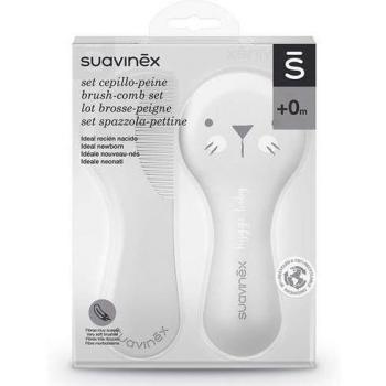 Suavinex Set Cepillo y Peine Infantil Hygge Gris