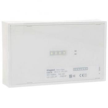 Luz de emergencia LED 350lm 1h permanente Ura Next Legrand 660025