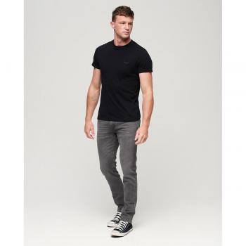 Vaqueros Vintage Slim Gris de Algodón Ecológico Superdry
